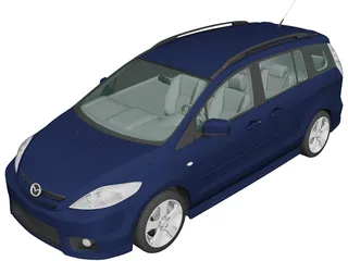 Mazda 5 Sport (2005) 3D Model