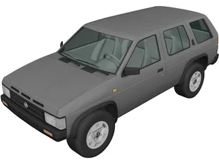 Nissan Terrano (1993) 3D Model 3D Preview