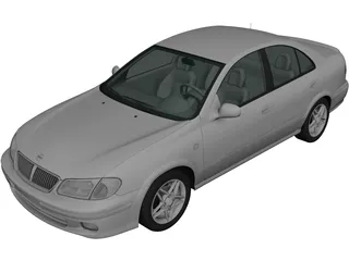 Nissan Sunny Neo GL (2000) 3D Model