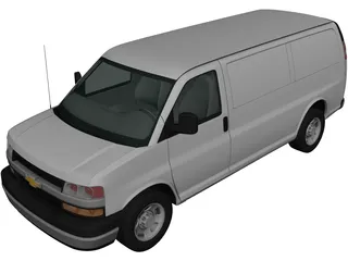 Chevrolet Express (2011) 3D Model