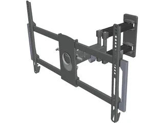 TV Mount CAD 3D Model