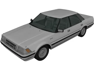 Toyota Crown (1983) 3D Model