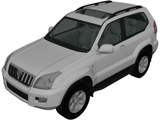 Toyota Land Cruiser Prado (2007) 3D Model