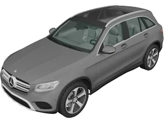 Mercedes-Benz GLC 250d (2016) 3D Model