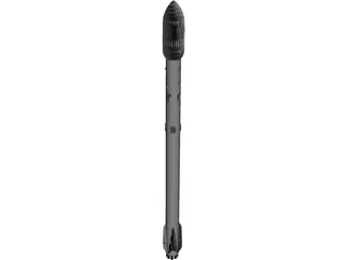 Spacex Falcon 9 3D Model 3D Preview