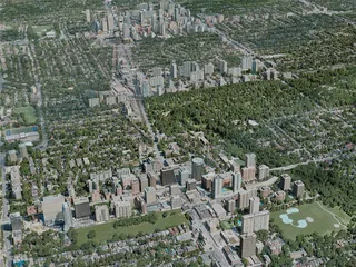 Toronto City, North, Canada (2020) 3D Model