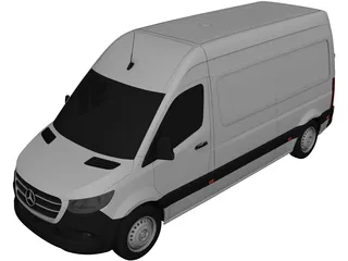 Mercedes-Benz Sprinter L2H2 (2020) 3D Model