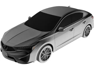 Acura ILX (2019) 3D Model