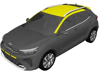 Kia Stonic GT-Line (2021) 3D Model