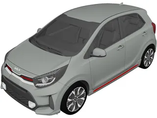 Kia Picanto GT line (2021) 3D Model