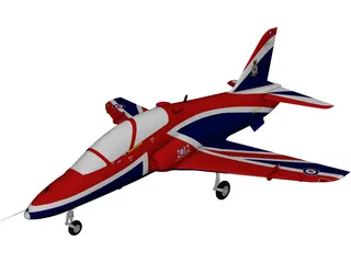 BAE Hawk T1 3D Model 3D Preview