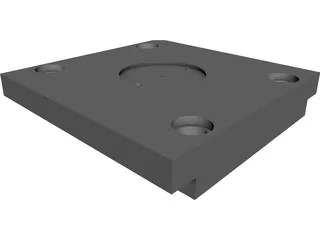 Mould Tool 3D Model