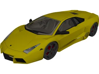 Lamborghini Reventon (2008) 3D Model