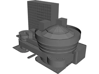 Guggenheim Museum 3D Model 3D Preview