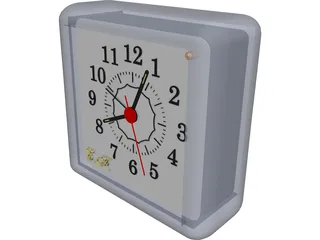 Alarm Clock 3D Model