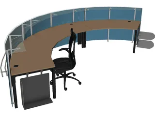 Reception 3D Model