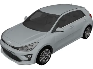 Kia Rio Hatchback (2021) 3D Model