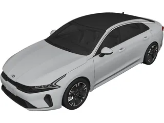 Kia K5 GT-Line CN (2021) 3D Model