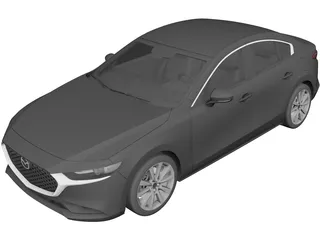 Mazda 3 Sedan (2020) 3D Model