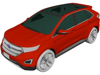 Ford Edge (2015) 3D Model