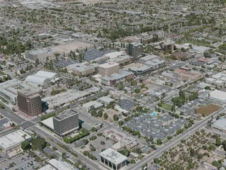 Anaheim City, USA (2021) 3D Model