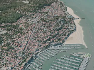 Arcachon City, France (2021) 3D Model