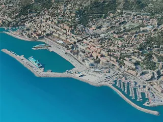 Bastia City, France (2021) 3D Model