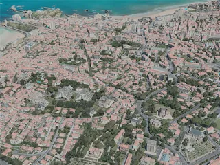Biarritz City, France (2021) 3D Model