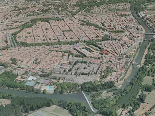 Carcassonne City, France (2021) 3D Model