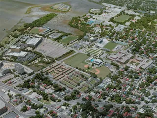 Charleston City, USA (2021) 3D Model