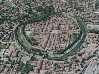 Cittadella City, Italy (2021) 3D Model