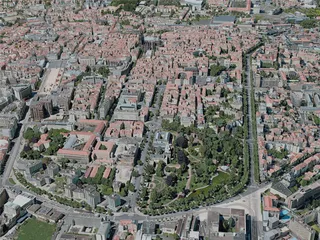 Clermont-Ferrand City, France (2021) 3D Model