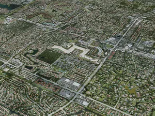 Coral Springs City, USA (2021) 3D Model