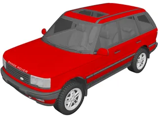 Range Rover II (1994) 3D Model