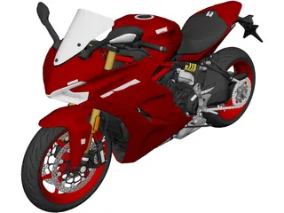 Ducati Supersport 950 3D Model