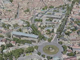 Dijon City, France (2021) 3D Model