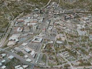 Durham City, USA (2021) 3D Model