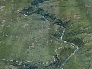 Gorges de l’Ardèche Canyon, France (2021) 3D Model