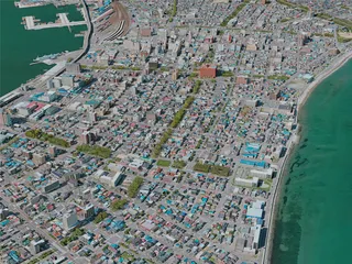 Hakodate City, Japan (2021) 3D Model