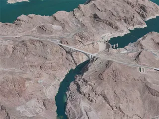 Hoover Dam City, USA (2021) 3D Model