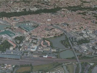 La Rochelle City, France (2021) 3D Model