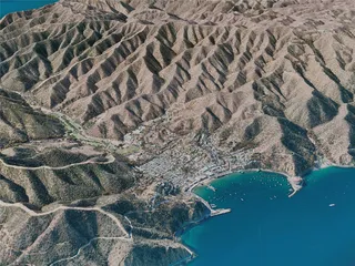 Catalina Island City, USA (2021) 3D Model