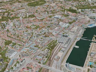 Kiel City, Germany (2021) 3D Model