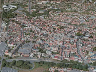 Lens City, France (2021) 3D Model