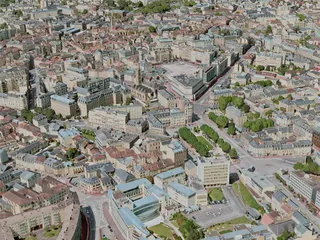 Limoges City, France (2021) 3D Model