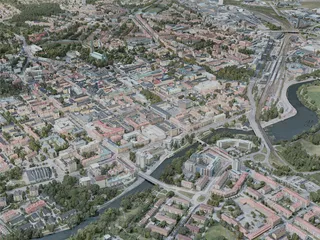 Linkoping City, Sweden (2021) 3D Model