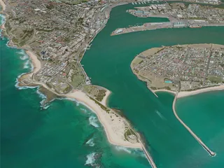 Newcastle City, Australia (2021) 3D Model