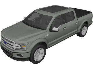 Ford F-150 (2018) 3D Model