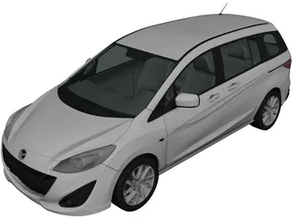 Mazda 5 (2011) 3D Model