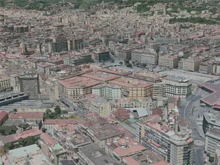 Naples (Napoli) City, Italy (2021) 3D Model